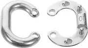 ELAYARD Heavy Duty Stainless Steel Chain Coupler Link Connector Quick Connect Fastener for Heavy Load Applications Durable Reliable for Tough Environments