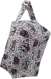NAMOARLY 1Pc Durable Diaper Storage Bag Reusable Nursery Diaper Holder for Portable Lightweight Nappy Pouch for Diapers for Travel Camping and Outdoor Use