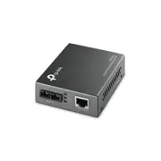 TP-Link MC200CM 1000Mbps RJ45 to 1000Mbps multi-mode SC fiber Converter, Full-duplex, up to 550m, switching power adapter, chassis TL-MC1400 rack-moun