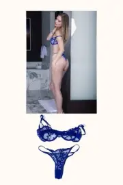 Nevaeh - Blue Lingerie Set