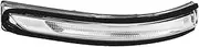 HEROFFIX 1 Pc Car Mirror Turn Signal Light for KIA NIRO 2017-2020 Left No.87613G5000 Black Clear Plastic