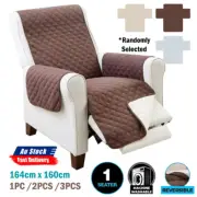 1Pc /2Pcs /3Pcs Sofa Cover One Seater Reversible Machine Washable Protect Couch