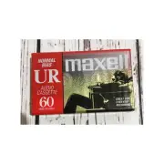Maxell UR 60 Audio Cassette Tape IEC Type I Normal BIAS New Sealed