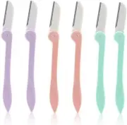 6 Pcs Face & Eye|brow Hair Removal Razors Trimmer Shaper Shaver Cosmetics