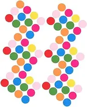 JOINPAYA 150pcs Wooden Math Counters Colorful Wooden Learning Toys Counting Games for Boys and Girls Educational Math Supplies Wooden Discs Craft Blanks Smooth Edges
