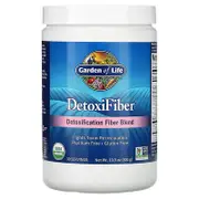 Garden of Life, DetoxiFiber, Detoxification Fiber Blend, 10.5 oz (300 g)