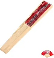 TOVINANNA Handheld Foldable Fan Elegant Chinese Dance Prop Portable Wedding Decoration Lightweight Fabric Fan for Events Charming Traditional Craftsmanship for Weddings and Special Occasions