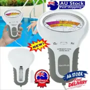 Water Quality Tester Level Monitor Digital PH Swimming Pool Kit Meter ChlorineCF