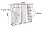 MUDGEE COMBO RHF WARDROBE 2100(H) x 1300(W) x 540(D) - ASSORTED COLOURS