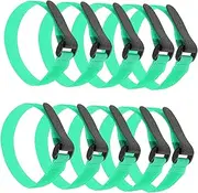 25pcs Yoga Mat Carrying Straps Elastic Cinch Straps Hook and Loop Versatile Ladder Rack Straps for Sports Yoga
