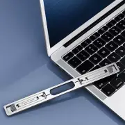 Laptop Stand Vertical Notebook Stand 4-speed Adjustable Mount Foldable Holder