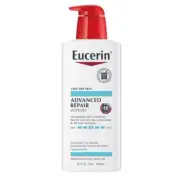 Eucerin Advanced Repair Moisturizing Body Lotion Pump Bottle 16.9 fl. oz. Sealed
