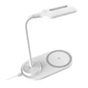 Dimmable LED Desk Lamp with Wireless Charger, Wireless Charging Desk Light