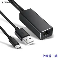 在飛比找Yahoo!奇摩拍賣優惠-企鵝電子城Micro百兆網卡適用於Fire TV Stick