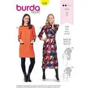 Burda Sewing Pattern 6381 Misses Dress Size 10-20 Euro 36-46