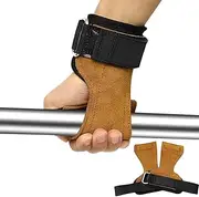 Padded Weight Lifting Belt Palm Guard Wrist Guard Leather for Fitness Weight Lifting Strength Training Pull up for Men and Women Gift