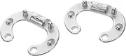 Angoily Stainless Steel Heavy Duty Link Connectors Quick Release Chain Coupler for Secure Fastening and Easy Installation Heavy Load Applications