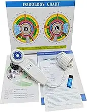 Iris Analysis Camera, 3D Iriscope Diagnostic Eye Analyzer with Imported Coated Lens and Adjustable Focus, 2 Grid DSP Image Save/Comparison Function, Print Reports, for Clinic Beauty Salon
