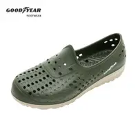 在飛比找PChome24h購物優惠-【GOODYEAR 固特異】多功能洞洞鞋 男/晴雨兩用鞋 墨