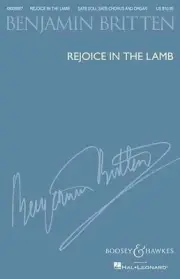 Rejoice in the Lamb, Opus 30 by Benjamin Britten (English) Paperback Book