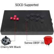 RAC-J800K Keyboard Buttons Arcade Joystick Fight Stick For PS4/PS3/PC