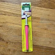 Clover Armour Crochet Hook Size L 8.0mm HARD TO FIND! Brand NEW IN PKG
