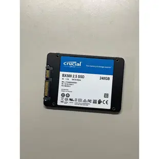 美光 Micron Crucial BX500 CT240BX500SSD1 240G 240GB SSD 固態硬碟