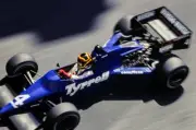 Stefan Bellof Tyrrell 012 Ford Monaco GP at Circuit de Monaco on S- Old Photo 24