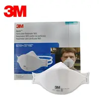 在飛比找樂天市場購物網優惠-3M 9210+折疊防塵口罩 N95口罩 呼吸保護 阻閣PM