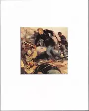 8X10" Matted Print Art Painting Picture, Tom Lovell: War