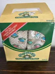 1984 Cabbage Patch Kids 6 Disposable Designer Diapers By Coleco