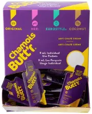Chamois Butt'r Coconut .3oz POP Box 75 Non-Greasy Skin Lubricant