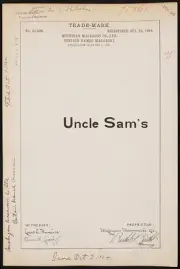 [ Michigan Macaroni Co., Ltd. for Uncle Sam's brand Certain Named Macaroni]