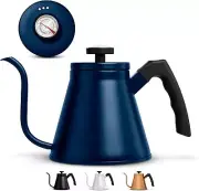 Gooseneck Kettle, Kettle Stovetop, with Thermometer, Tea Pot, for Pour over C...
