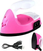 Mini Iron for Crafting, Mini Heat Press Iron with Charging Base, Craft Iron Idea