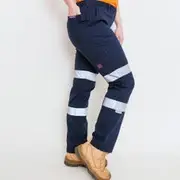 GREEN HIP Pants Cargo Reflective Navy Blue P-CREF-B 06
