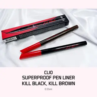 [CLIO] Superproof Pen Liner Kill Black/Kill Brown 0.55ml/20g