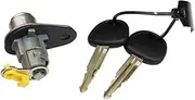 QASULER Trunk Lid Lock Cylinder 2 Keys 81250-2EA00 Tucson 2004-2009 Car Lock Barrel