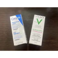 在飛比找蝦皮購物優惠-CeraVe適樂膚長效清爽保濕乳5ml+VICHY薇姿水楊酸