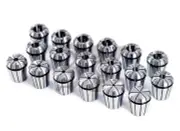21x Precision Spring Collet Set 6~26mm ER40 for CNC Engraving Spindle Motor