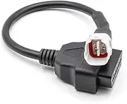 4 Pin to OBD2 Fault Code Reader Motorcycle Scanner Diagnostic Cable for mT10 FZ10 XSR700 TmAX530 R6