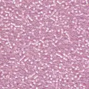 Miyuki Seed Beads 8/0 8-272 Pink Lined Crystal AB Glass 22g Size 8 Rocaille