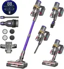 Cordless Vacuum Cleaner 45KPa/550W with Upto 90Mins Runtime 2 Hepa Filters
