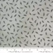 Botanicals 16912-12 Moda Fabrics Vintage Grey Leaves Janet Clare