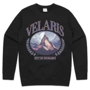 Velaris City Of Starlight Jumper Sweater Sweatshirt The Night Court To Stars Who Listen Vintage CrewneckHoodie sweatshirt