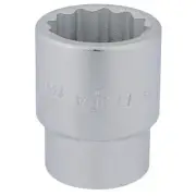 Elora 1"D 1.7/16" Imperial Bi Hexagon Socket Chrome Plated Standard Length 53045