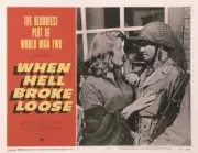 When Hell Broke Loose Lobby Card Violet Rensing Charles Bronson 1958 Old Photo