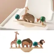Animal Stacking Block Toy Educational Wooden Block Kindergarten Favor