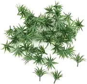 [Eigell] 50pcs Model Train Scenery 3.5cm Bush Shrubs OO Scale Wargame Park Layout