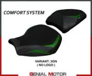Seat saddle cover Moniz comf sys Green GN T.I.Kawasaki Ninja H2 1000SX 2018>2023